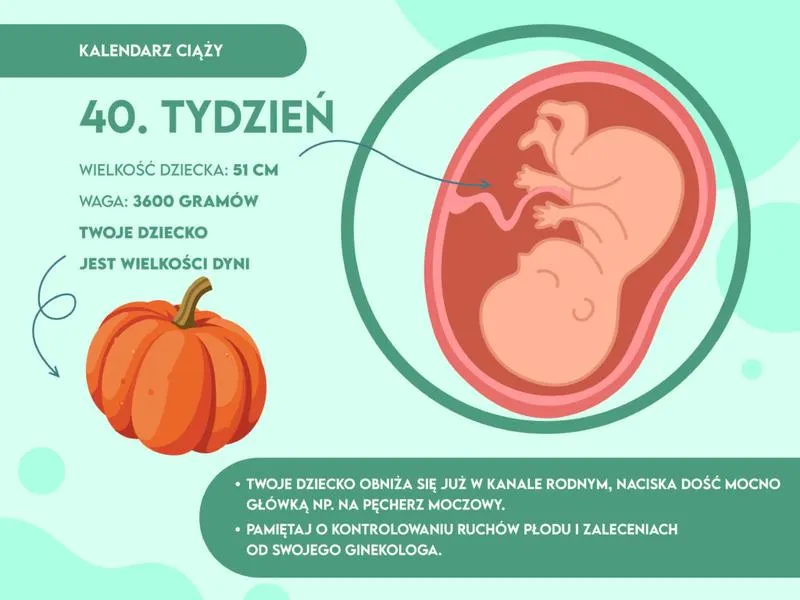 40 tydzień ciąży