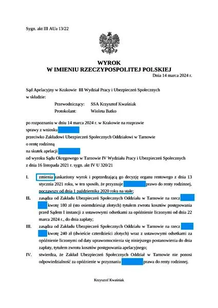 Dokumenty do wniosku