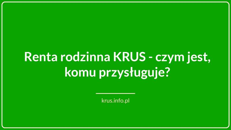 Renta rodzinna