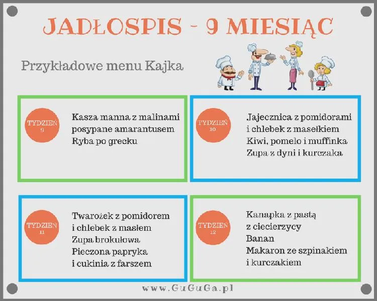 Rozwój 9-miesięcznego dziecka