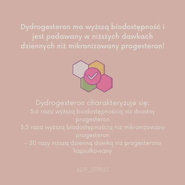 Skutki uboczne dydrogesteronu