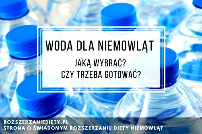 Woda dla niemowlaka